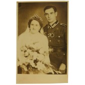 Hochzeit of the German Unteroffizier, the veteran from Eastern Front
